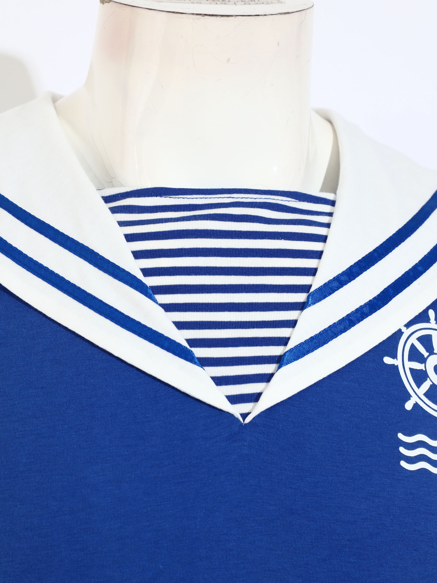 Party Games Switch - Men Navy Collar Rompers for Halloween