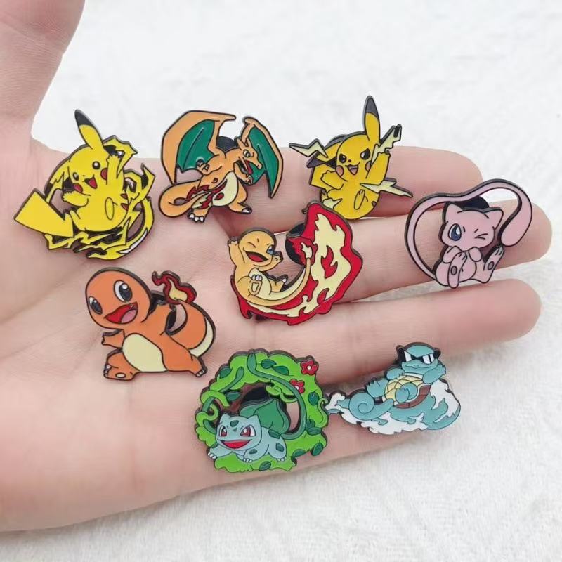 Party Games Ideas - 8pcs alloy drip oil cartoon baby