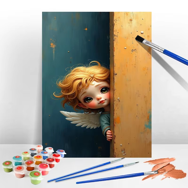 Play Friends Party Games - Cartoon Elf Children DIY Digital Oil
