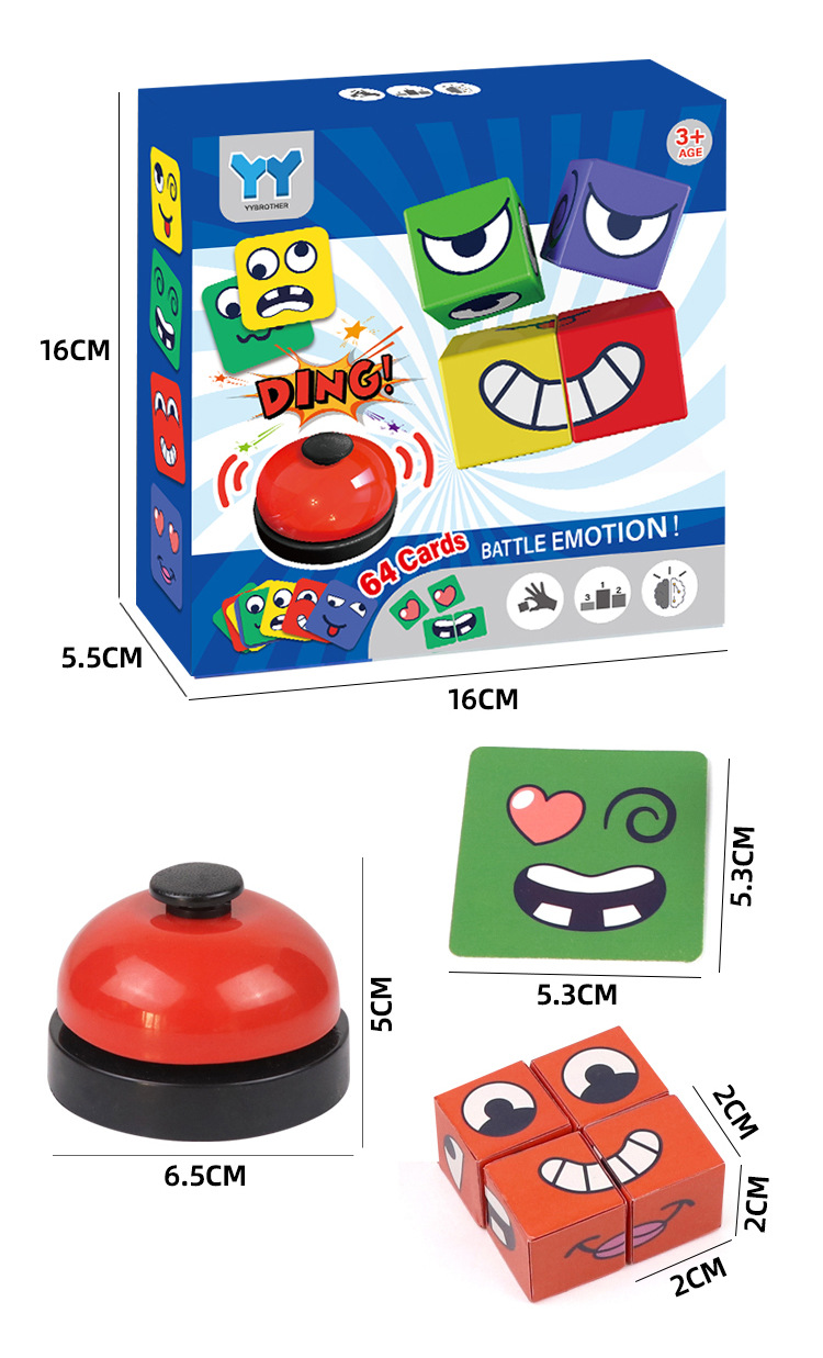 Party Games Gamecube - Kids Face Change Rubik's Cube Game