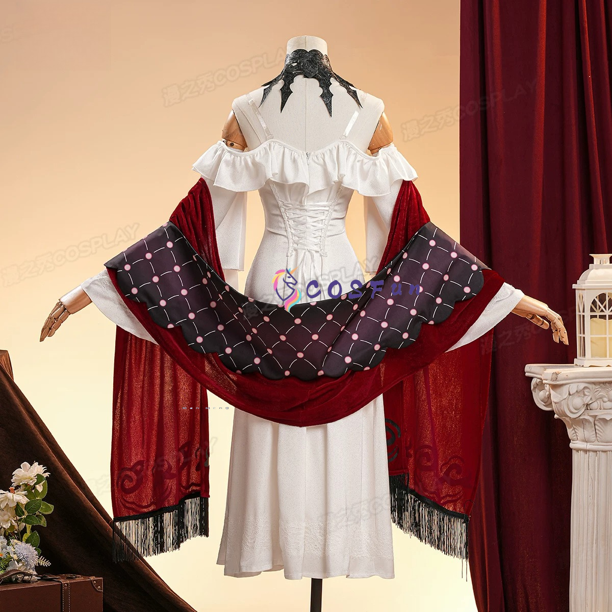 Party Games For Christmas - Genshin Impact Rosalyne Cosplay Costume Pajamas