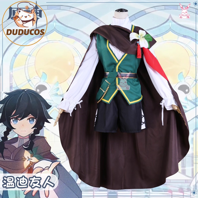 Play Friends Party Games - DUDU Game GenshinImpact Friend Venti Cosplay