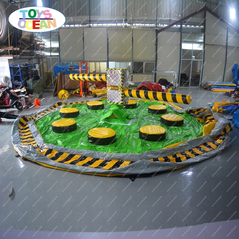 Party Games Elimination - Meltdown Interactive Wipeout Eliminator Game Inflatable