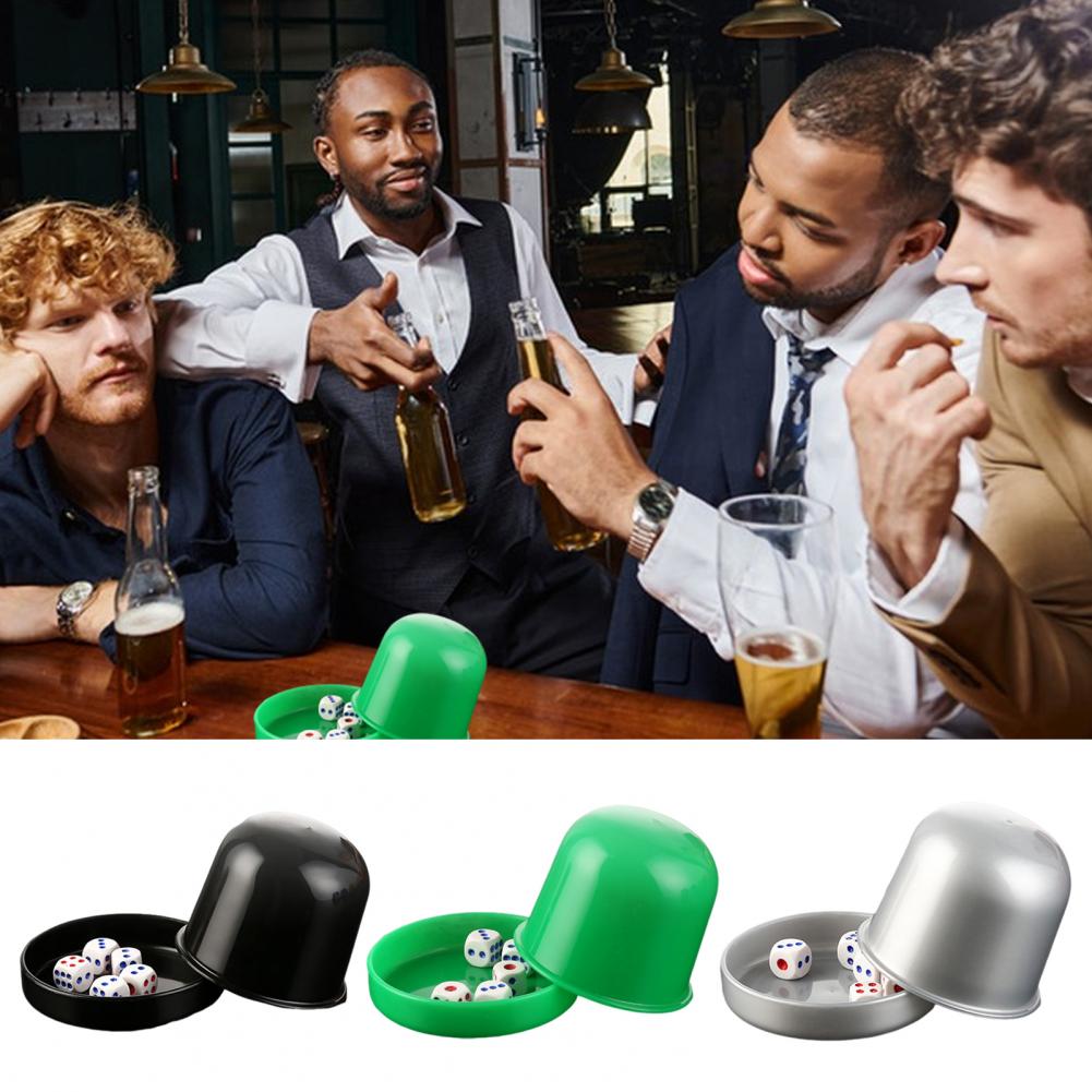 Party Games No Equipment - 1 Set Dice Cup with Base
