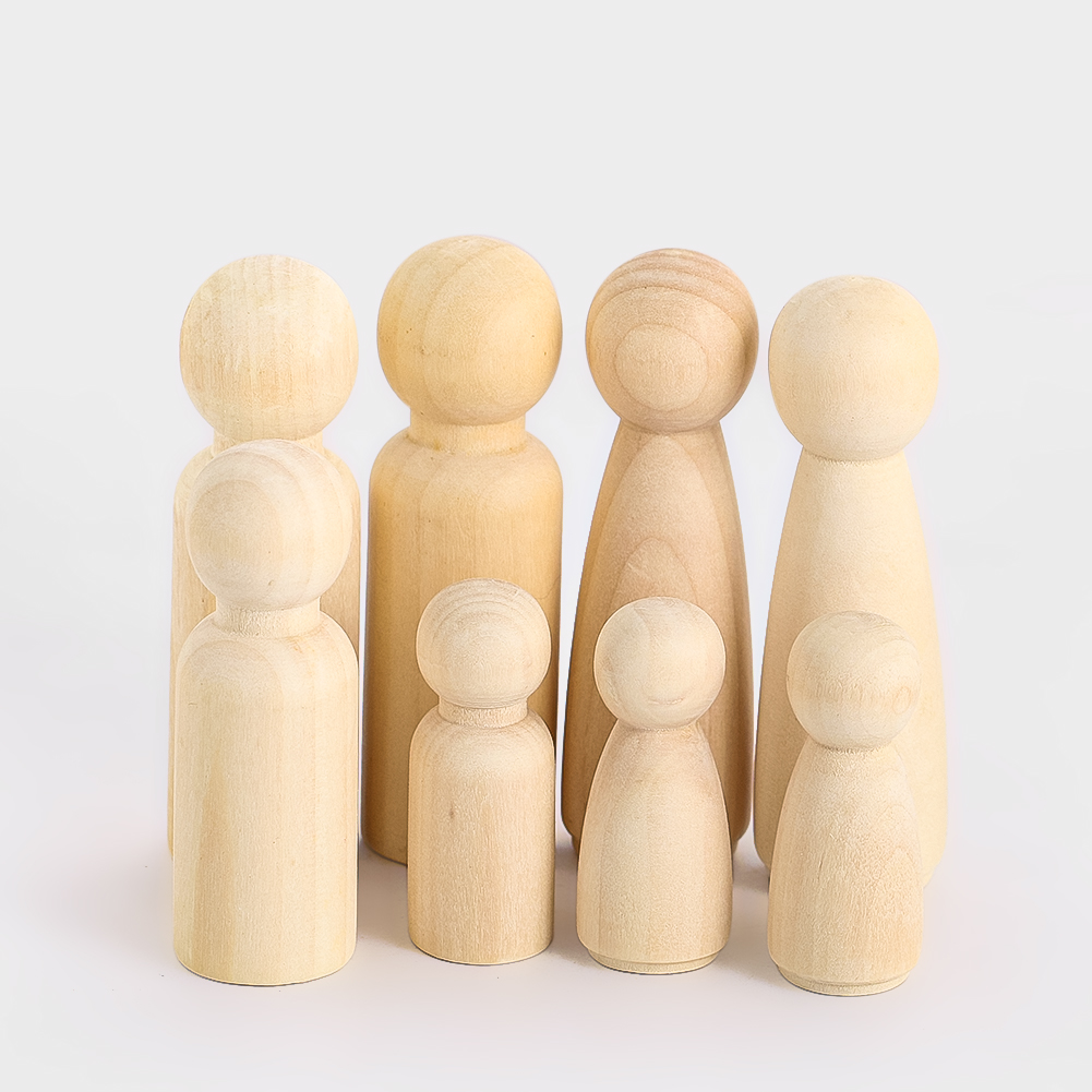 2PCS Wooden Puppet Solidwood C - Party Games Simple review and price