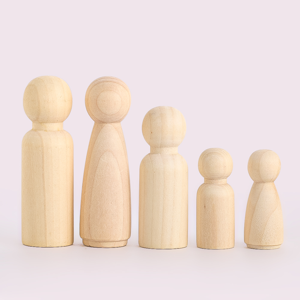 2PCS Wooden Puppet Solidwood C - Party Games Simple review and price