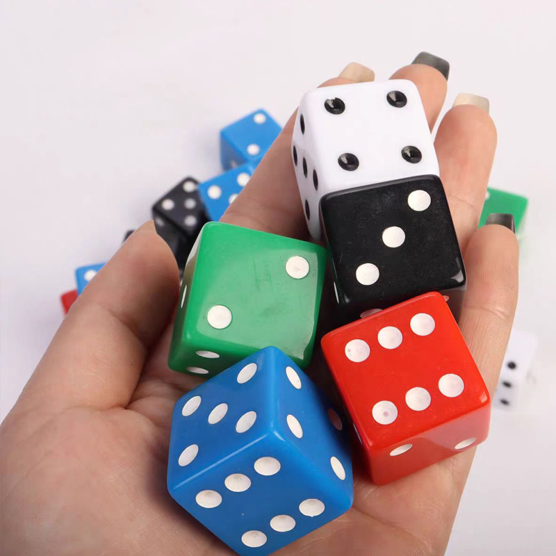D6 Square Dice Cubes 25MM with - Party Games Gamecube review and price