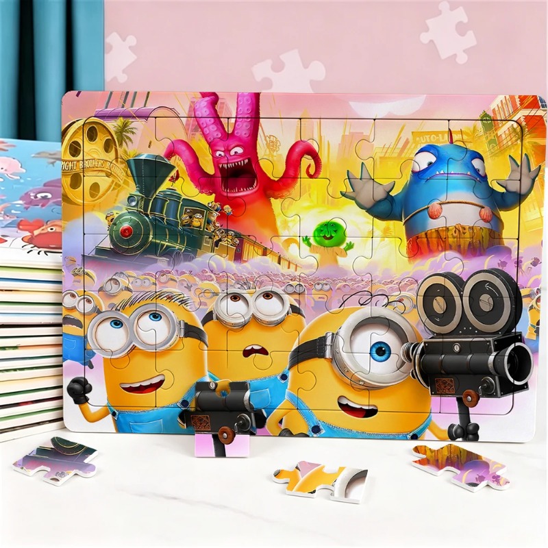2026 Minions Puzzle Cartoon An - Party Games Simple review and price
