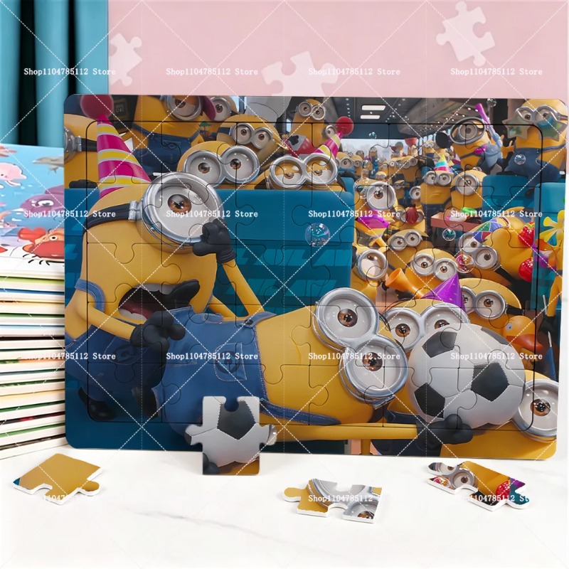 2026 Minions Puzzle Cartoon An - Party Games Simple review and price