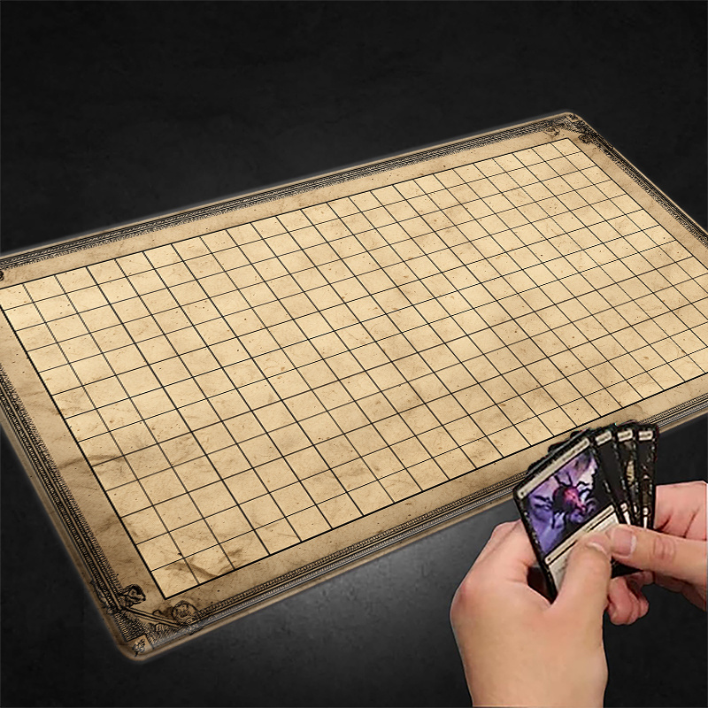 Vintage Grid Tabletop Game Mat - Party Games Simple review and price