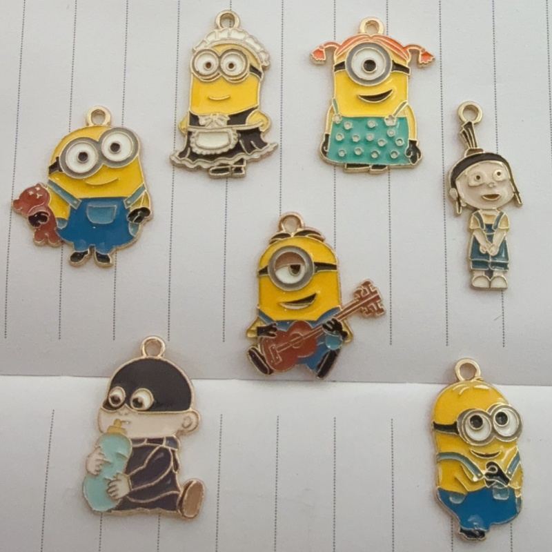 10pcs alloy drip oil cartoon p - Party Games Ideas review and price