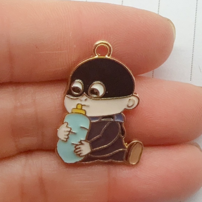 10pcs alloy drip oil cartoon p - Party Games Ideas review and price