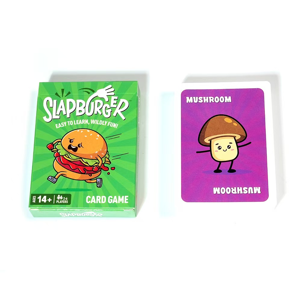 Slapburger Card Game - Fast-Pa - Play Friends Party Games review and price