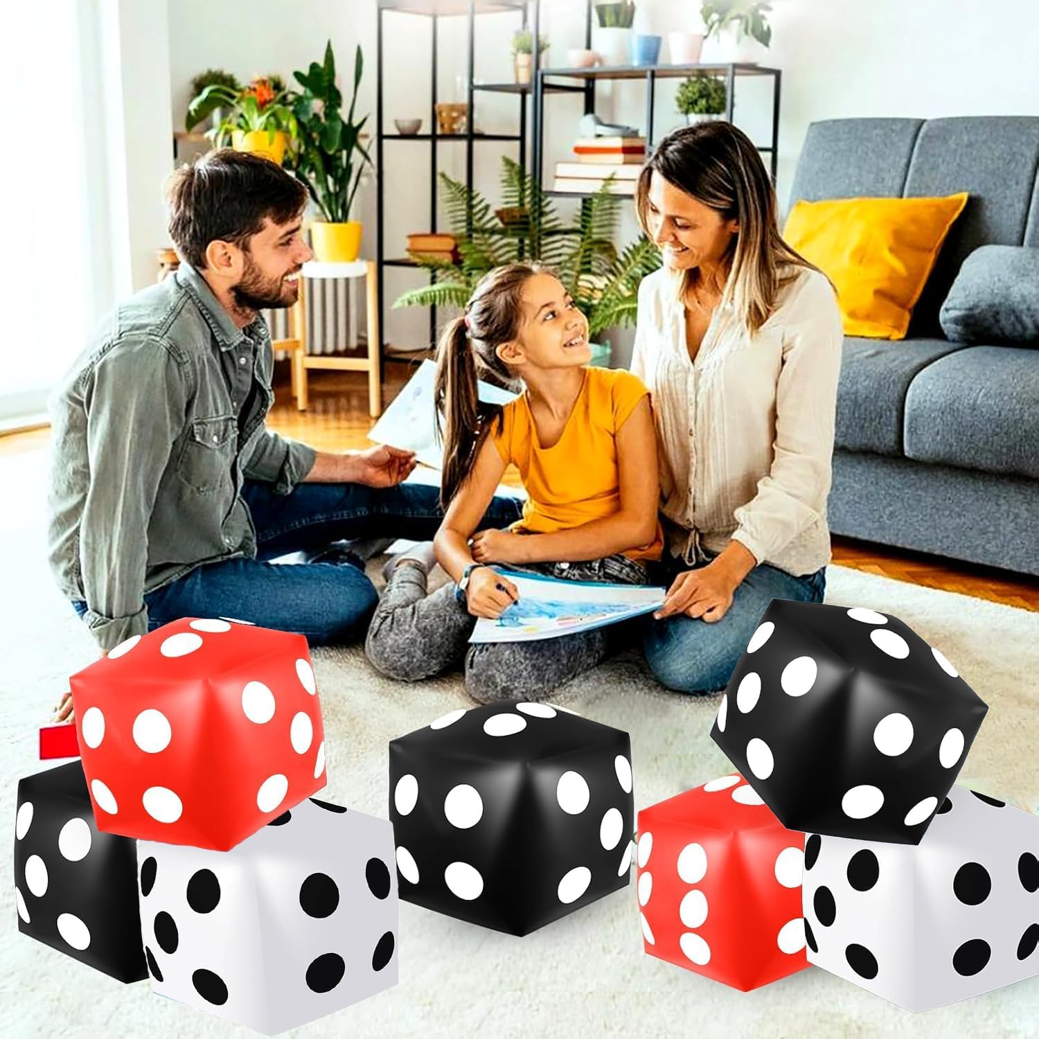 1-10pcs  PVC Inflatable Dice f - Party Games Gamecube review and price