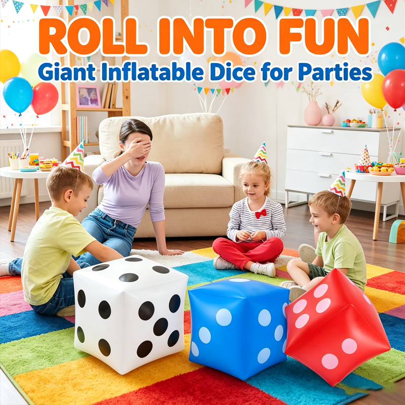 Mega Inflatable PVC Dice for I - Party Games Gamecube review and price