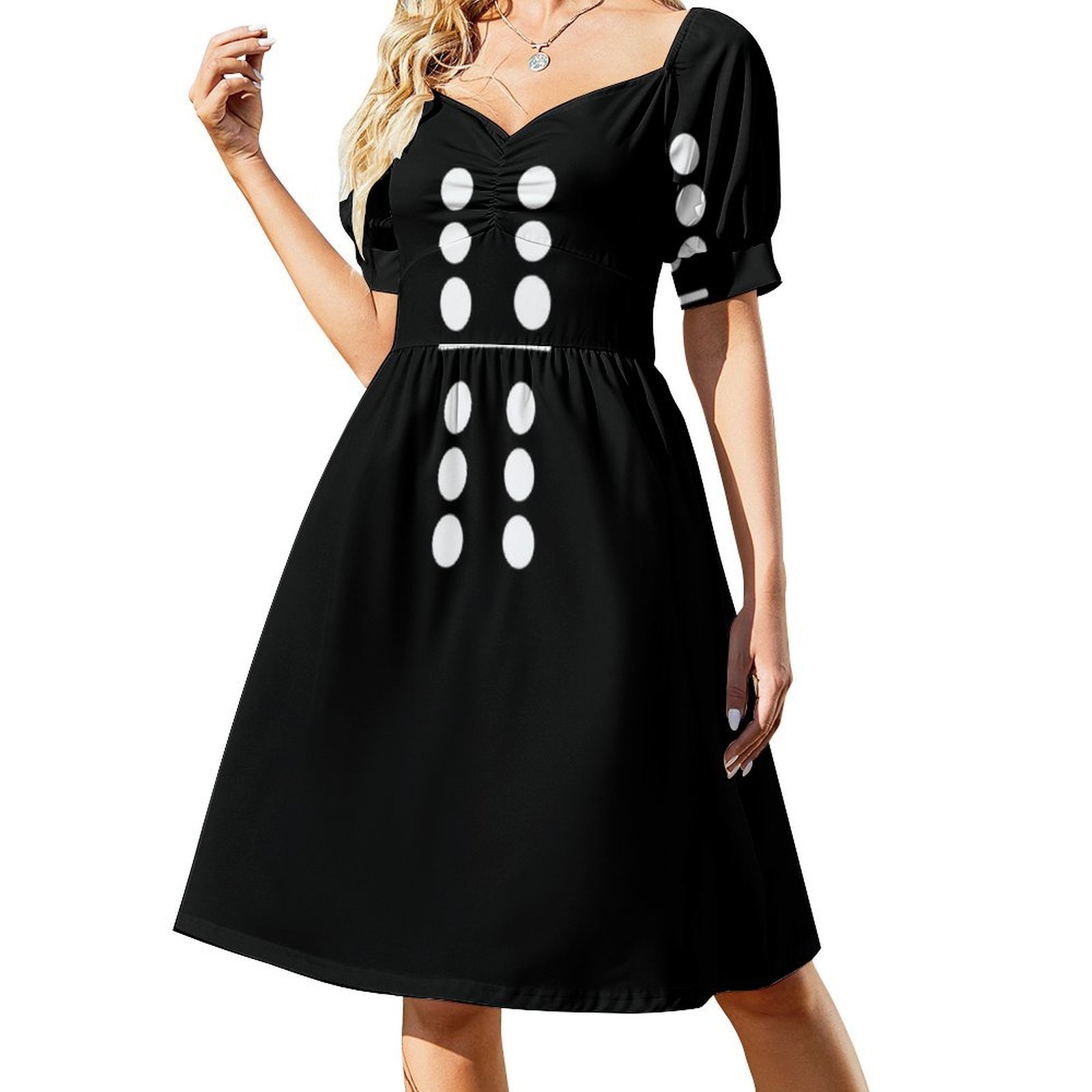 Domino Costume 6-6 Double Six  - Party Games Simple review and price