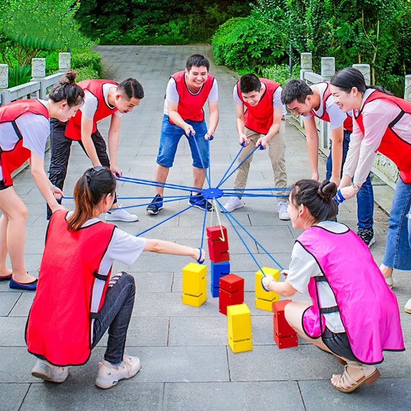 Teamwork Games Tower Building  - Party Games No Equipment review and price
