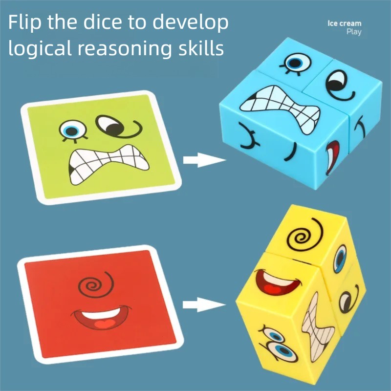 Face Changing Cube Puzzle Game - Party Games Gamecube review and price