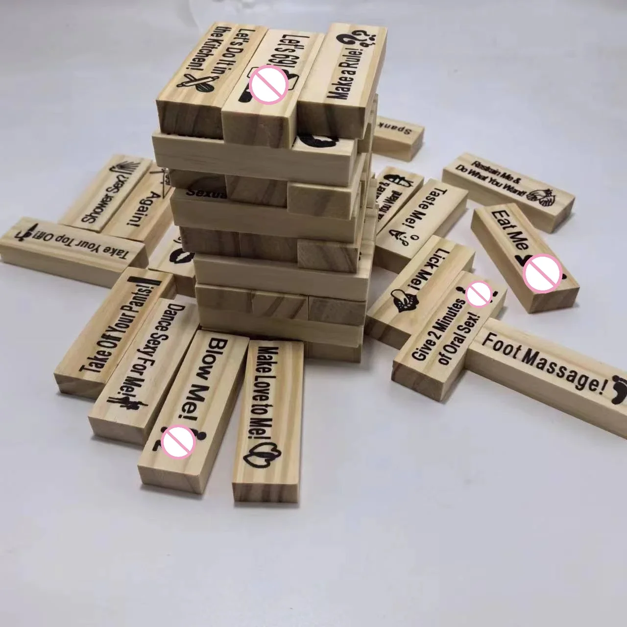 Block Tower Game Couple Activi - Party Games Ideas For Adults review and price