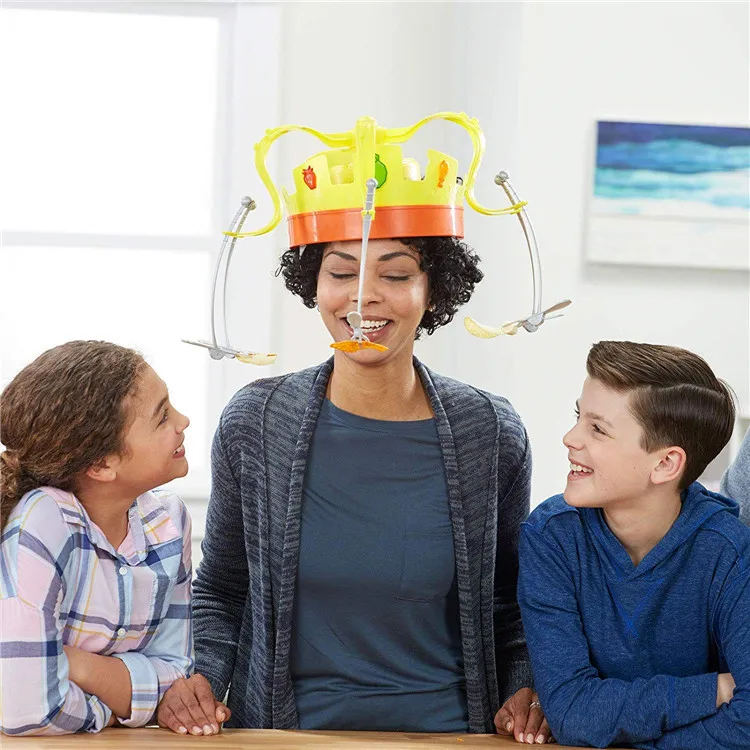 Rotating Crown Hat Chow Crown  - Play Friends Party Games review and price