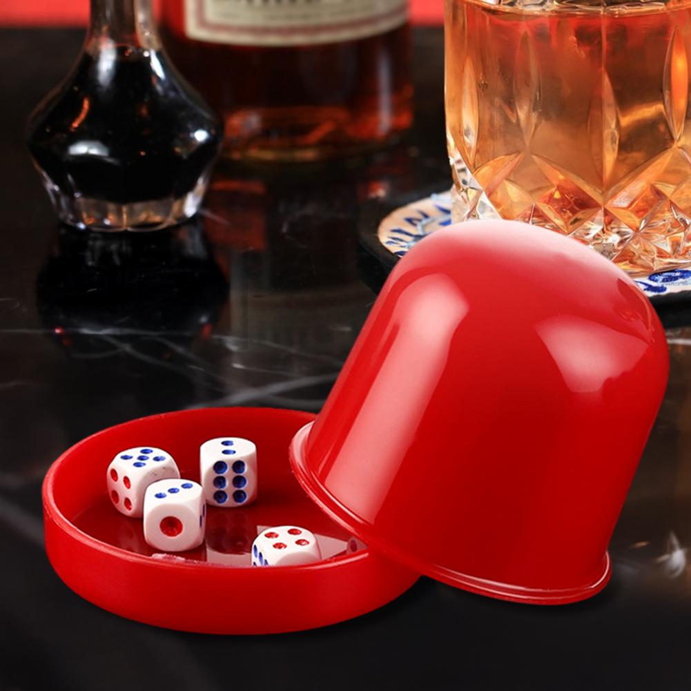 1 Set Dice Cup with Base 6 Dot - Party Games No Equipment review and price